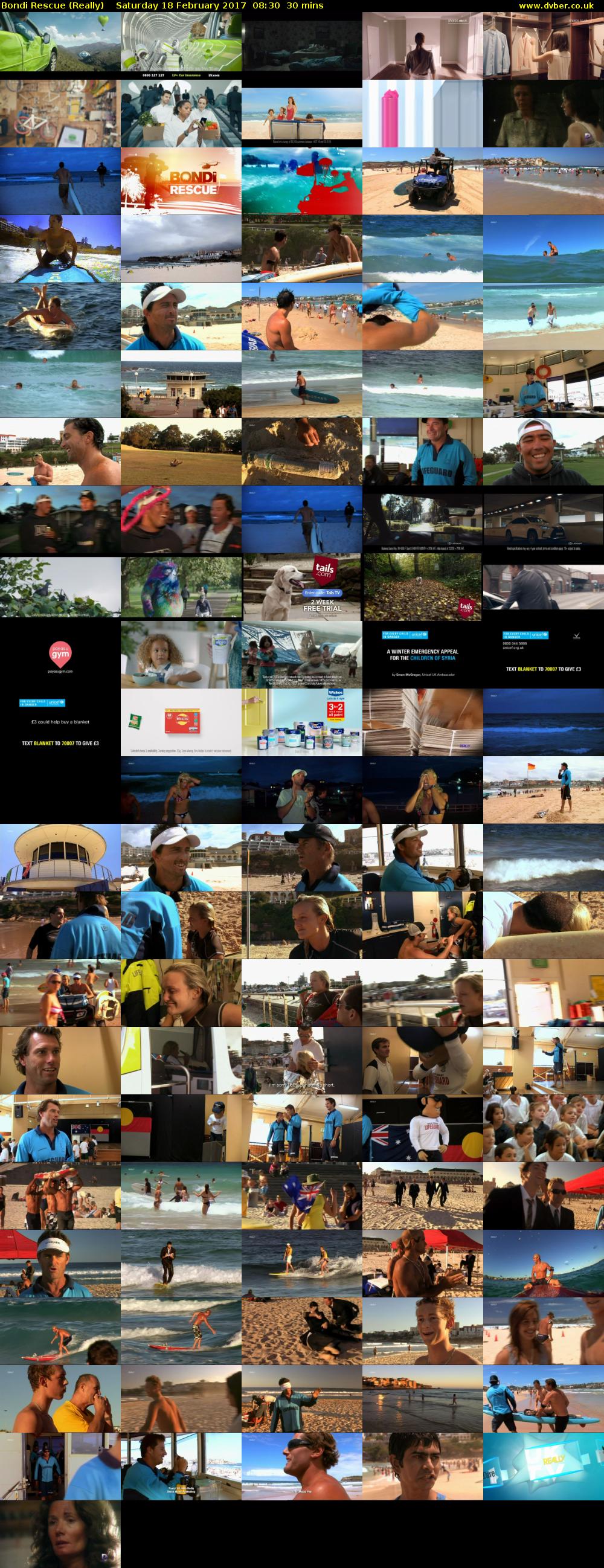 Bondi Rescue (Really) Saturday 18 February 2017 08:30 - 09:00