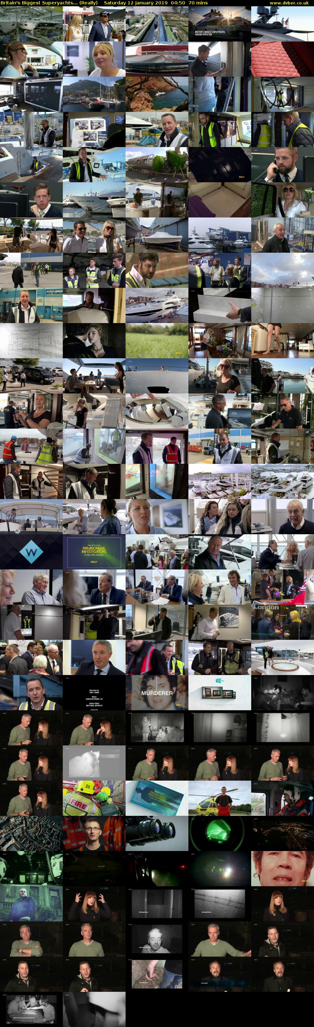 Britain's Biggest Superyachts... (Really) Saturday 12 January 2019 04:50 - 06:00