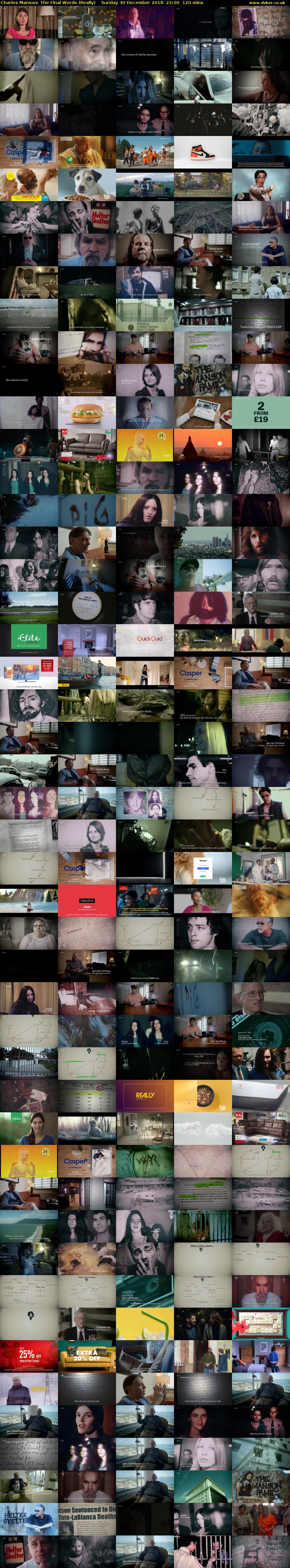 Charles Manson: The Final Words (Really) Sunday 30 December 2018 22:00 - 00:00