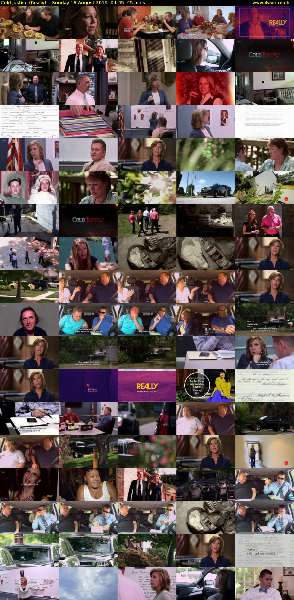 Cold Justice (Really) Sunday 18 August 2019 04:45 - 05:30