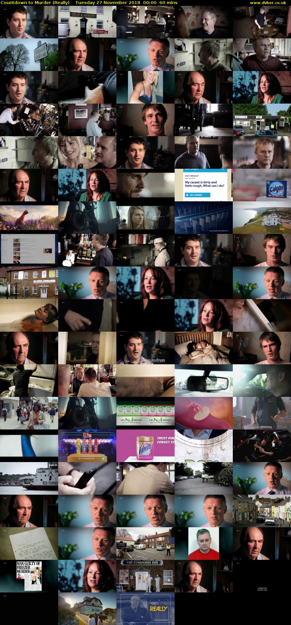 Countdown to Murder (Really) Tuesday 27 November 2018 00:00 - 01:00