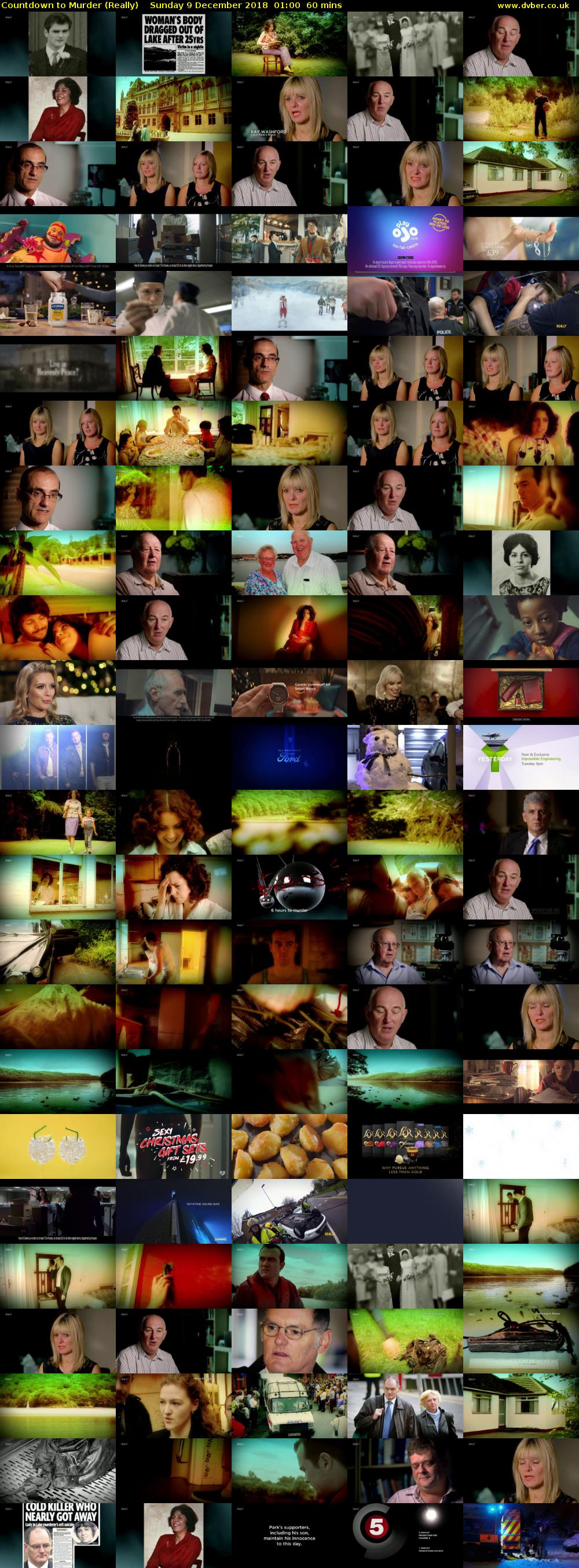 Countdown to Murder (Really) Sunday 9 December 2018 01:00 - 02:00