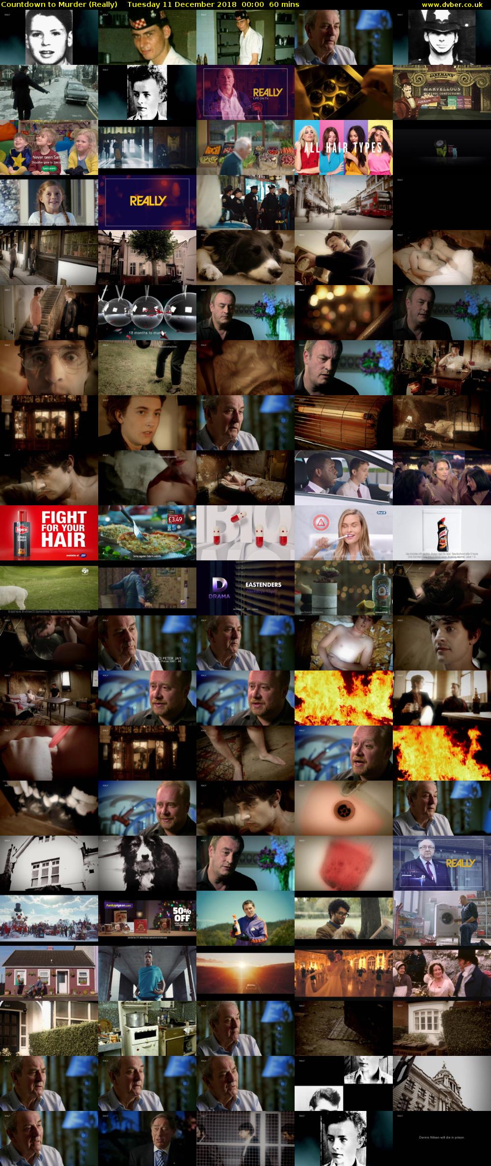 Countdown to Murder (Really) Tuesday 11 December 2018 00:00 - 01:00