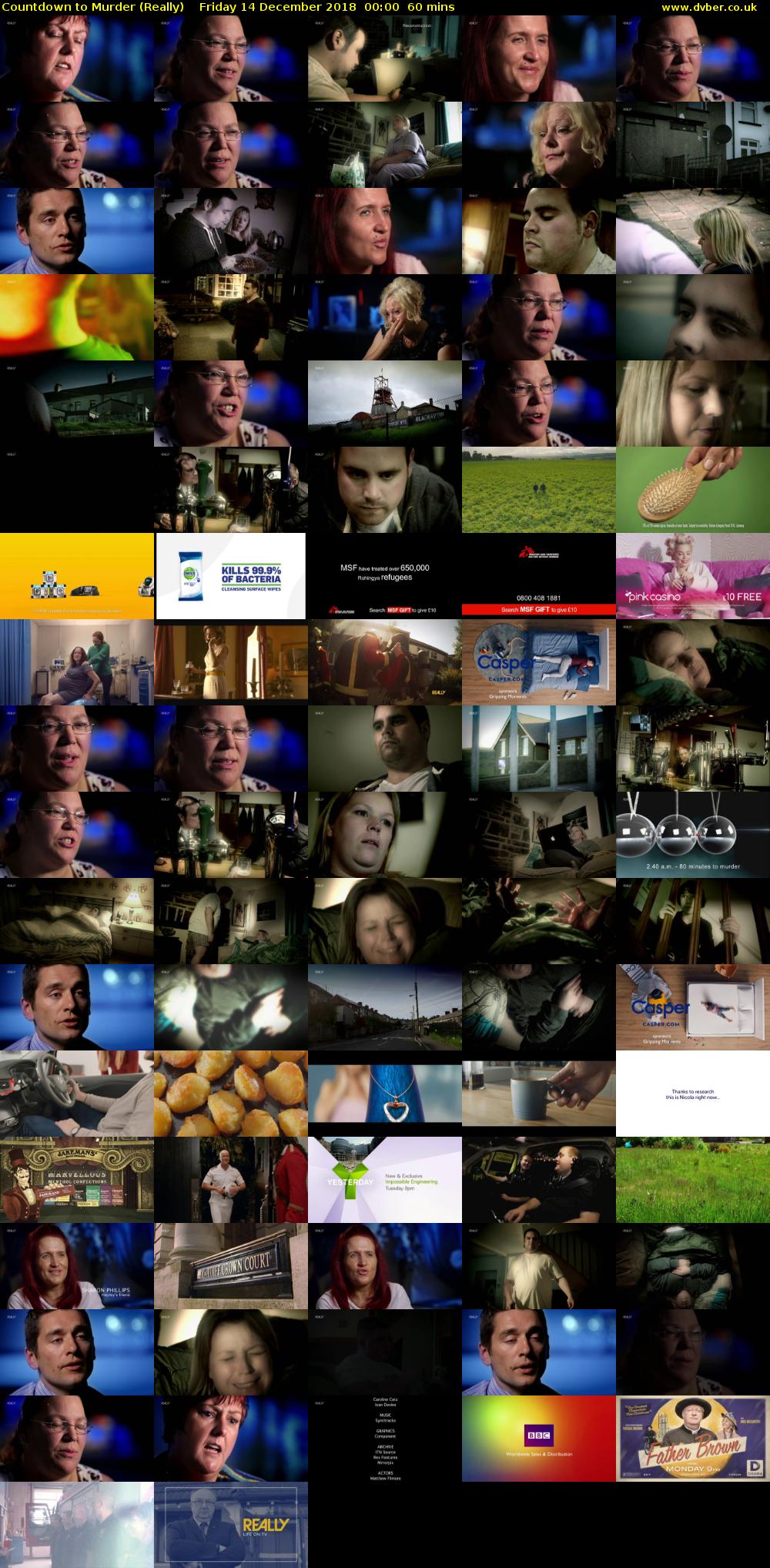 Countdown to Murder (Really) Friday 14 December 2018 00:00 - 01:00