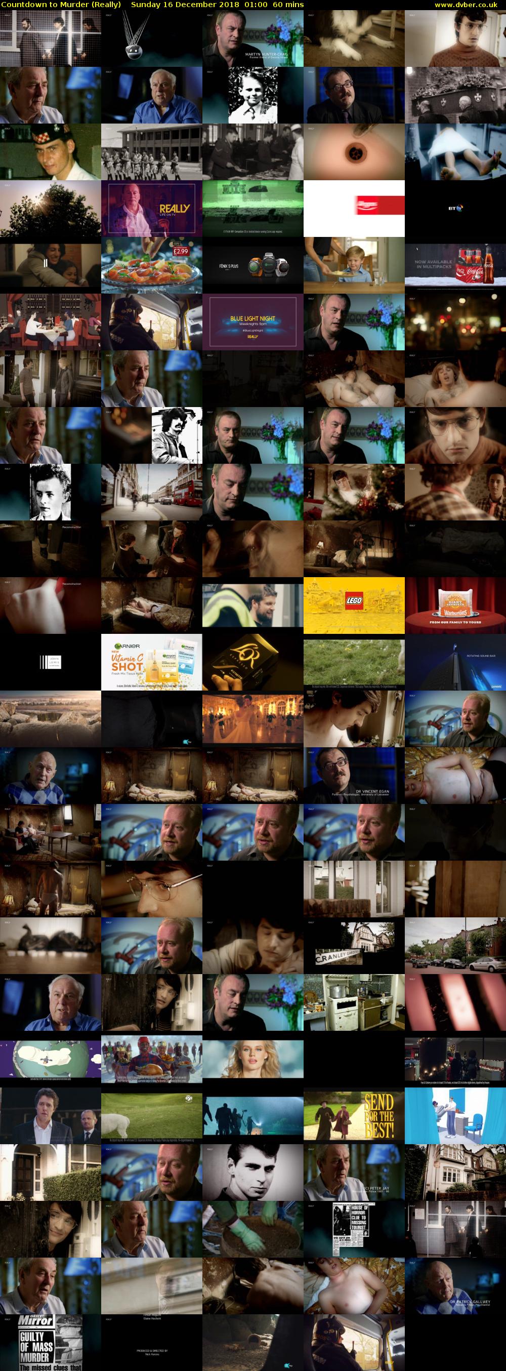 Countdown to Murder (Really) Sunday 16 December 2018 01:00 - 02:00