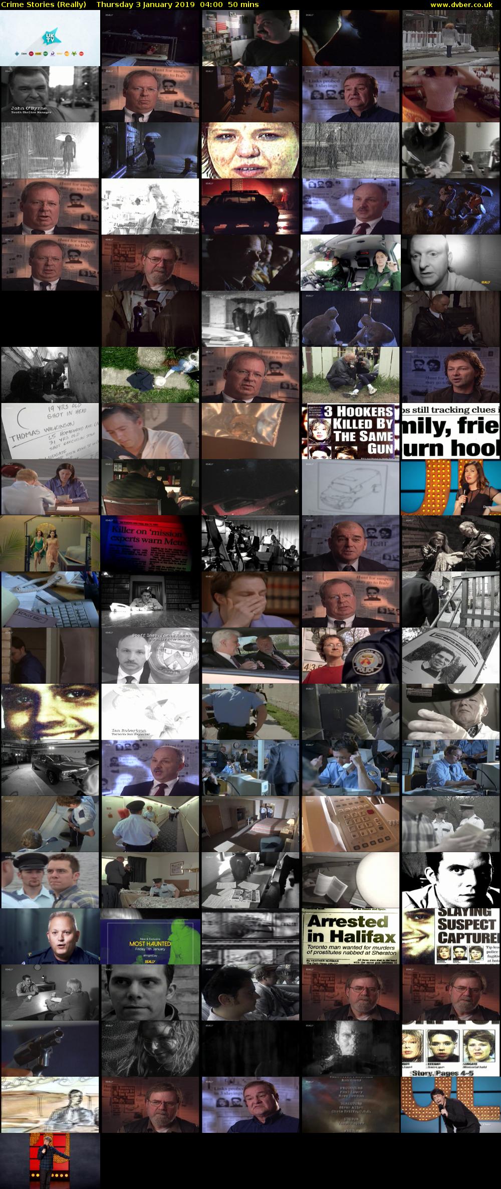 Crime Stories (Really) Thursday 3 January 2019 04:00 - 04:50