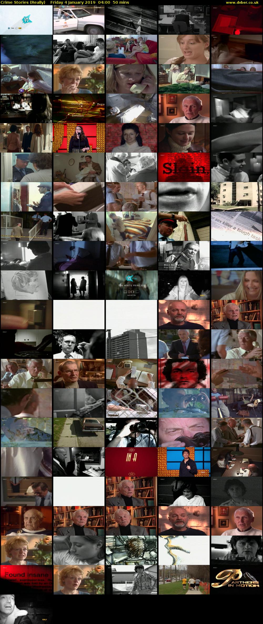 Crime Stories (Really) Friday 4 January 2019 04:00 - 04:50