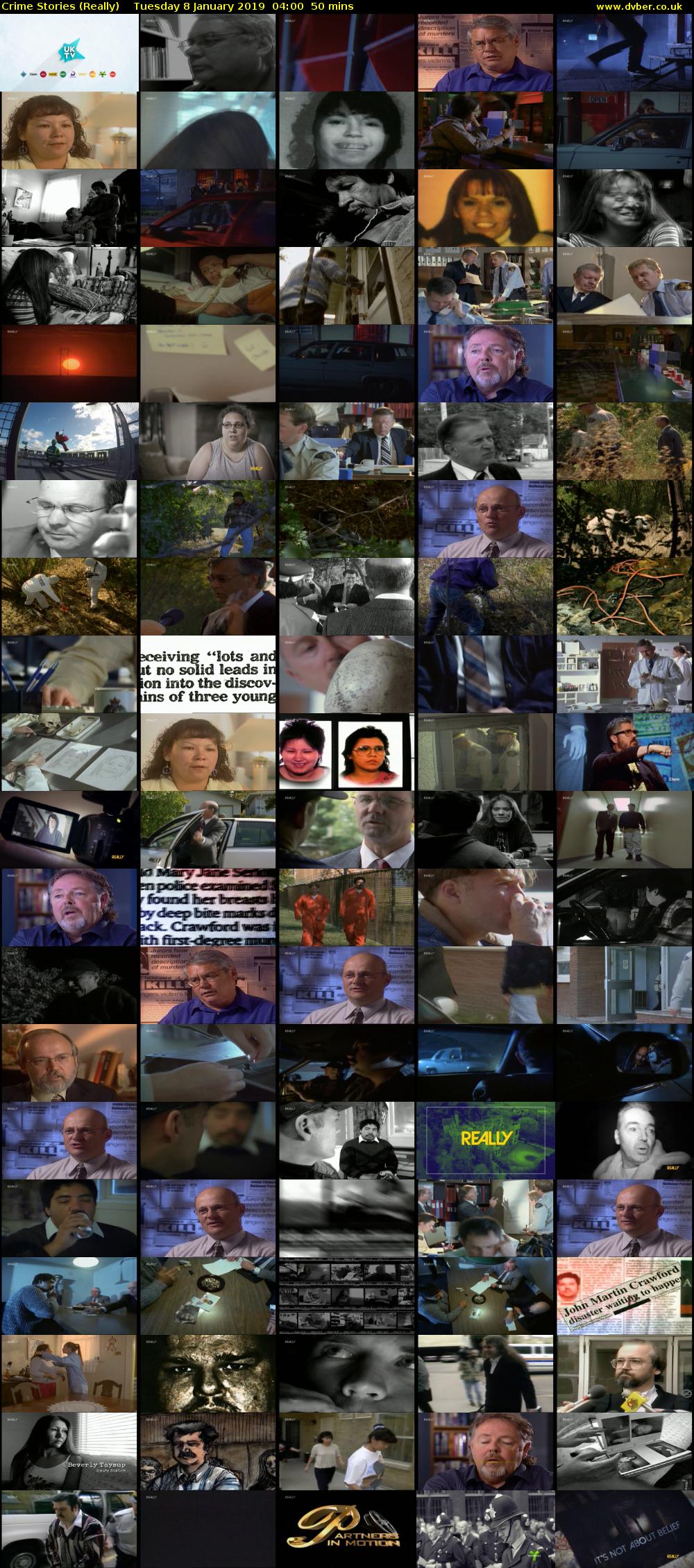 Crime Stories (Really) Tuesday 8 January 2019 04:00 - 04:50