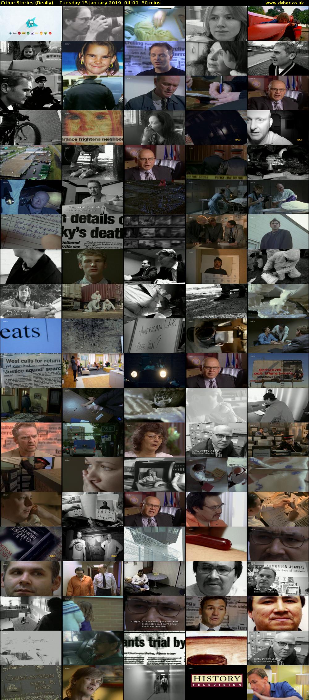 Crime Stories (Really) Tuesday 15 January 2019 04:00 - 04:50