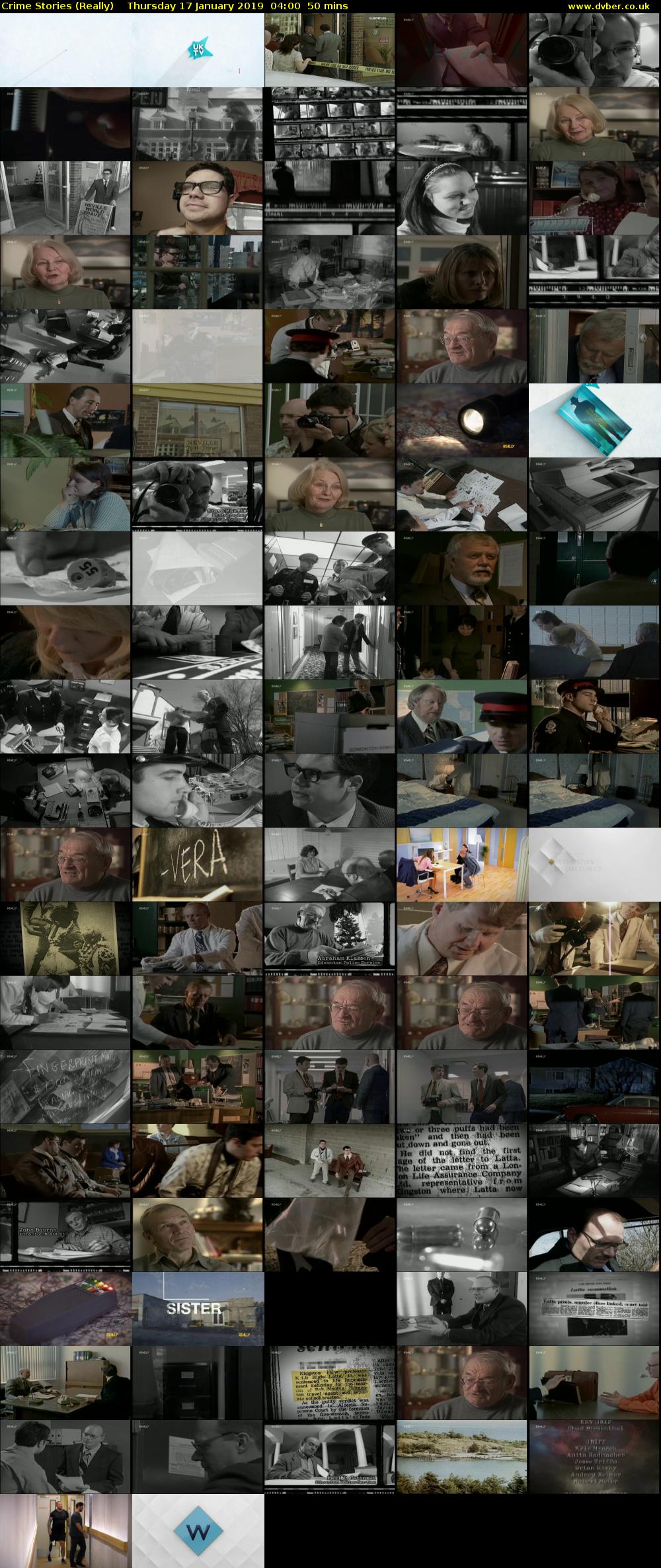 Crime Stories (Really) Thursday 17 January 2019 04:00 - 04:50