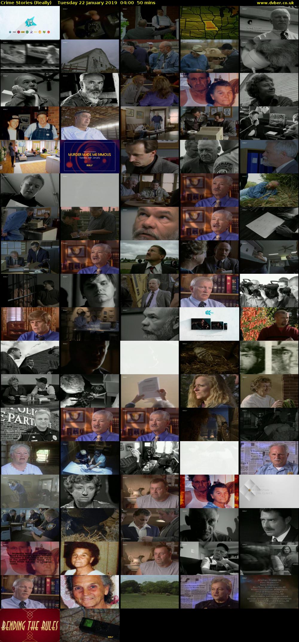 Crime Stories (Really) Tuesday 22 January 2019 04:00 - 04:50