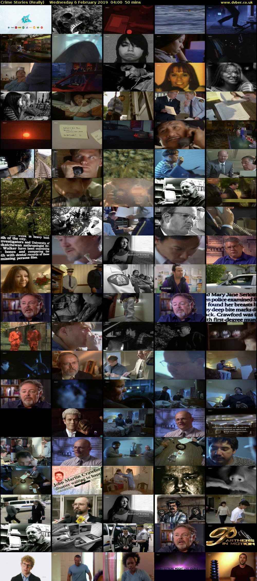 Crime Stories (Really) Wednesday 6 February 2019 04:00 - 04:50