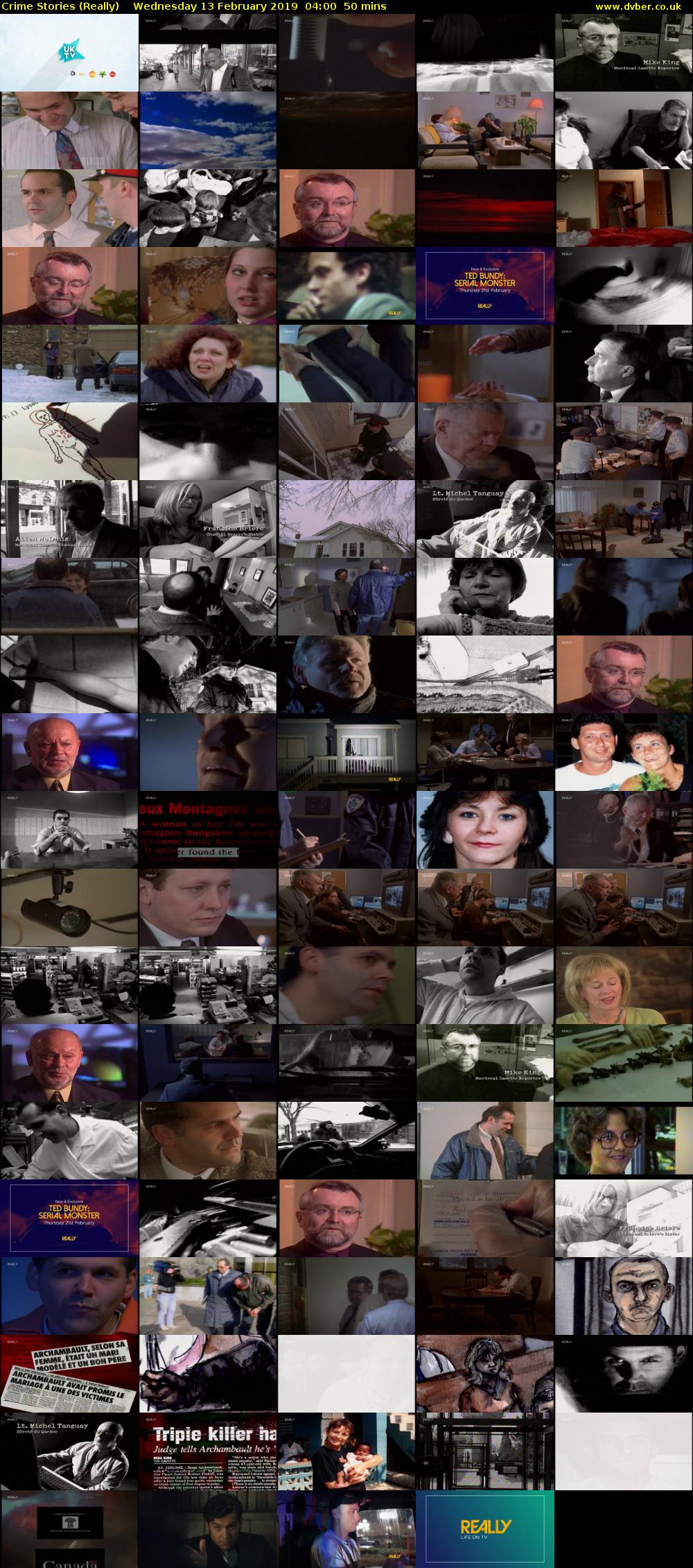 Crime Stories (Really) Wednesday 13 February 2019 04:00 - 04:50