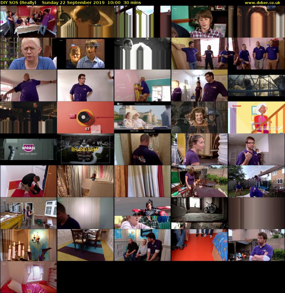 DIY SOS (Really) Sunday 22 September 2019 10:00 - 10:30