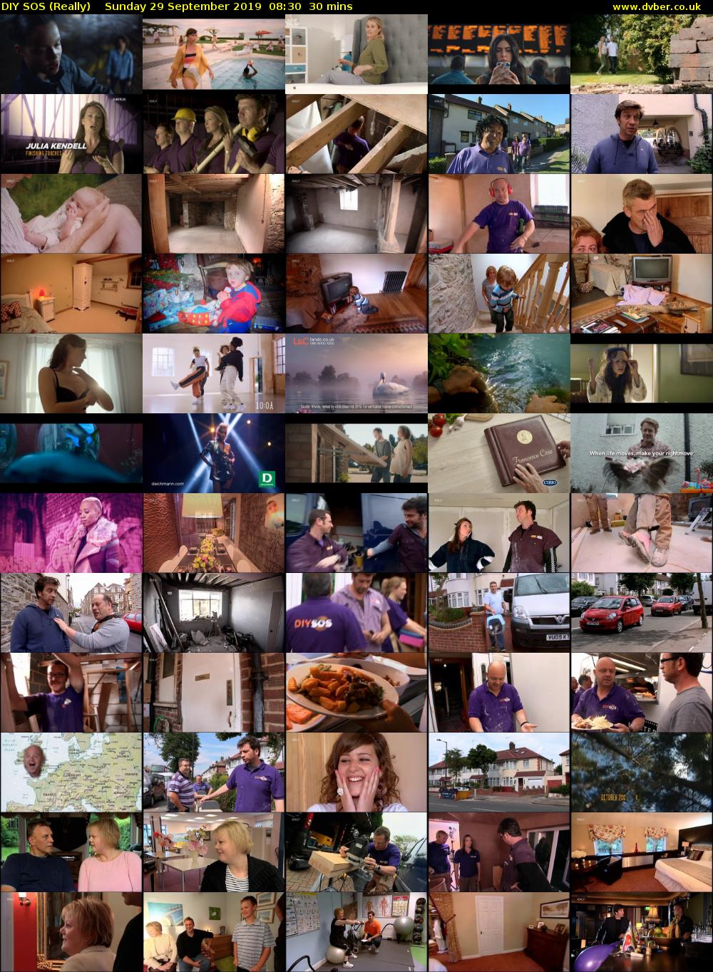 DIY SOS (Really) Sunday 29 September 2019 08:30 - 09:00