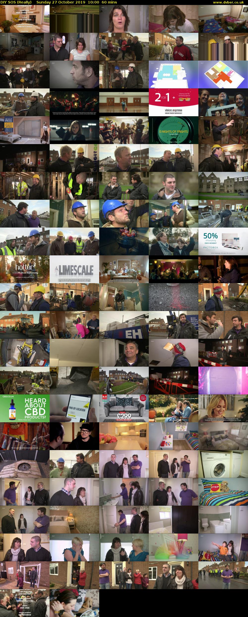 DIY SOS (Really) Sunday 27 October 2019 10:00 - 11:00