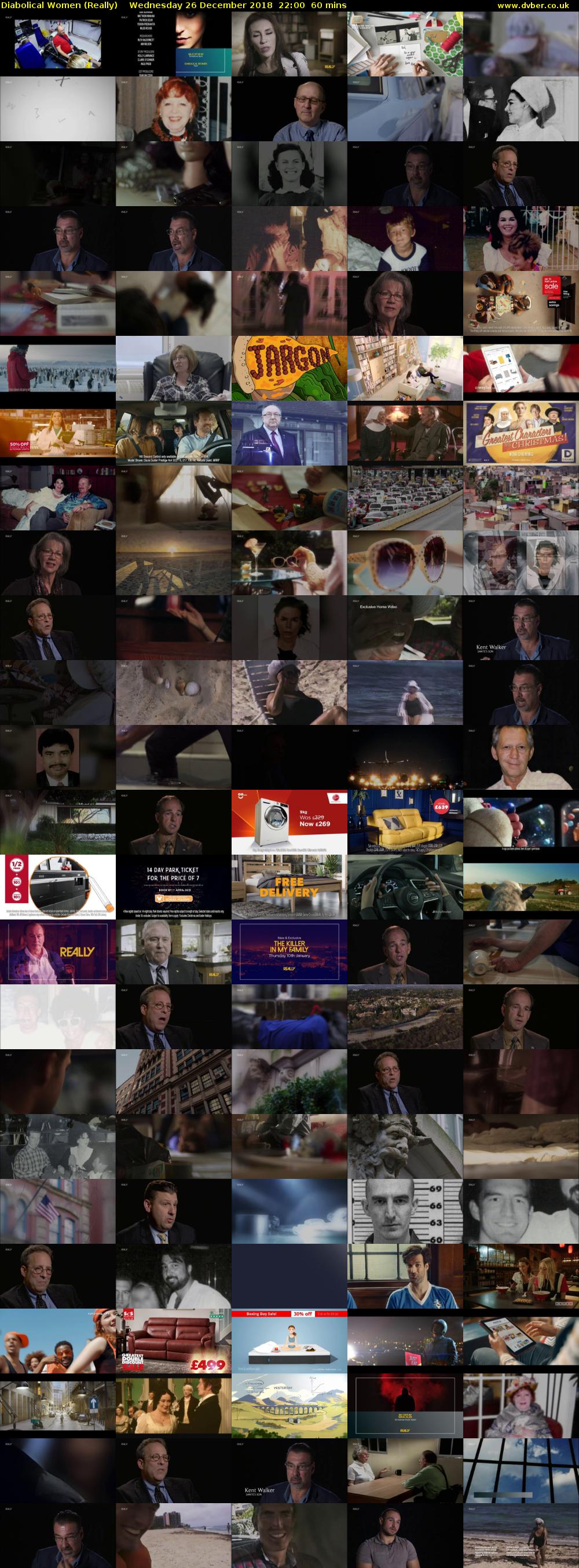 Diabolical Women (Really) Wednesday 26 December 2018 22:00 - 23:00