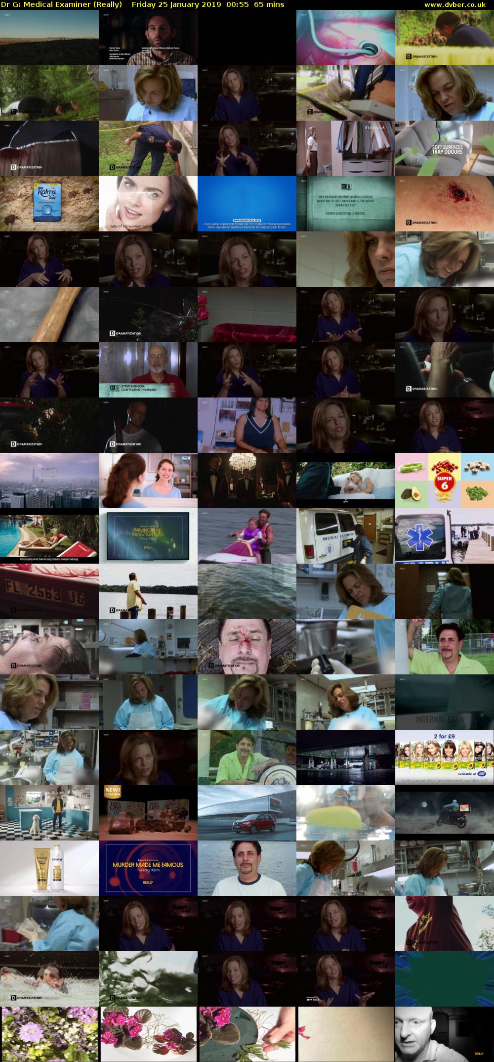 Dr G: Medical Examiner (Really) Friday 25 January 2019 00:55 - 02:00