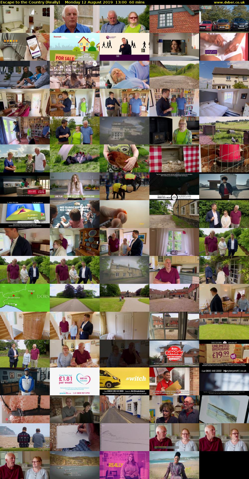 Escape to the Country (Really) Monday 12 August 2019 13:00 - 14:00