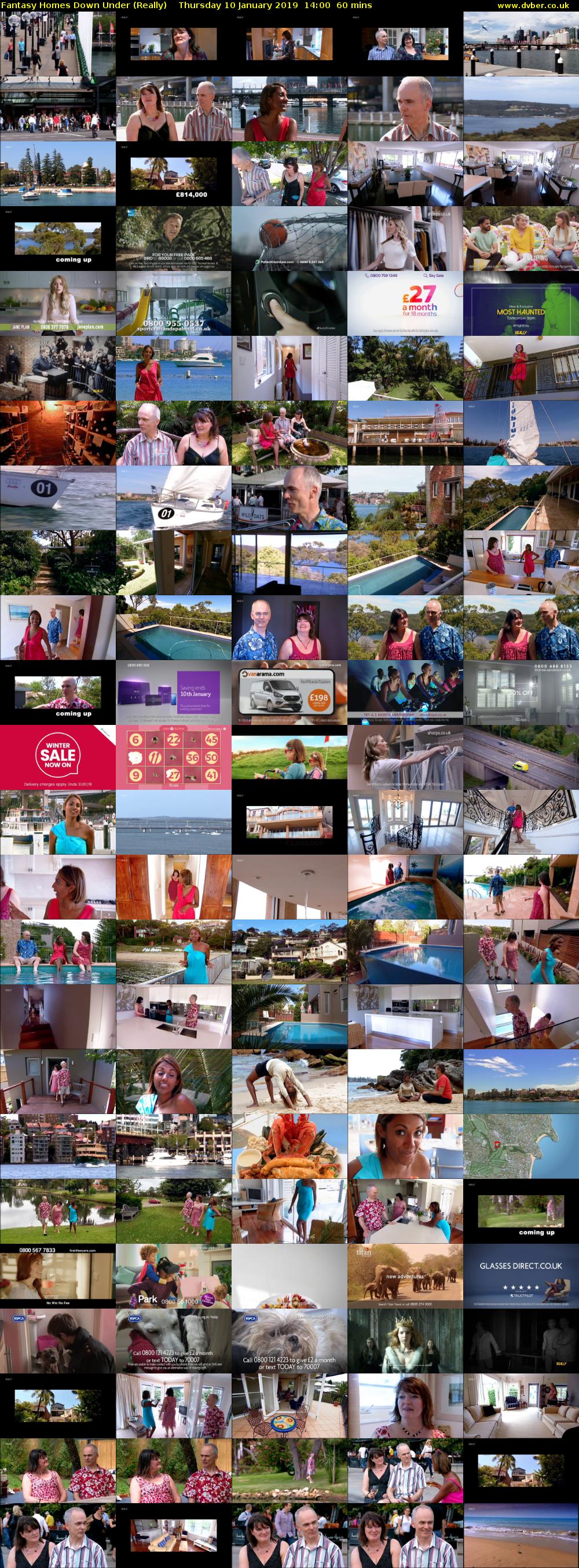 Fantasy Homes Down Under (Really) Thursday 10 January 2019 14:00 - 15:00