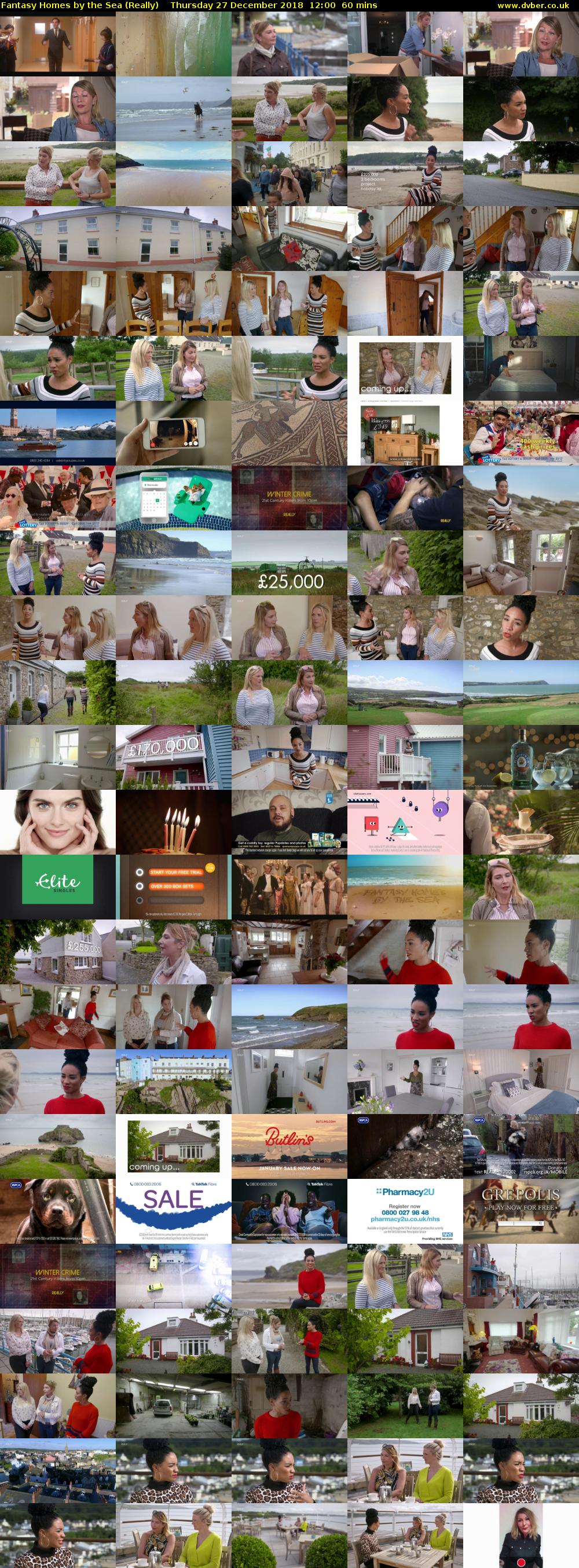 Fantasy Homes by the Sea (Really) Thursday 27 December 2018 12:00 - 13:00