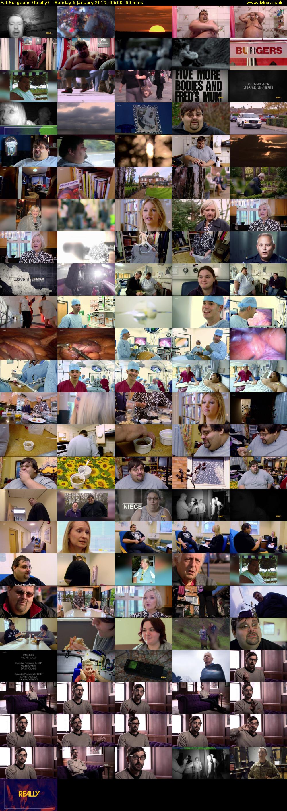 Fat Surgeons (Really) Sunday 6 January 2019 06:00 - 07:00