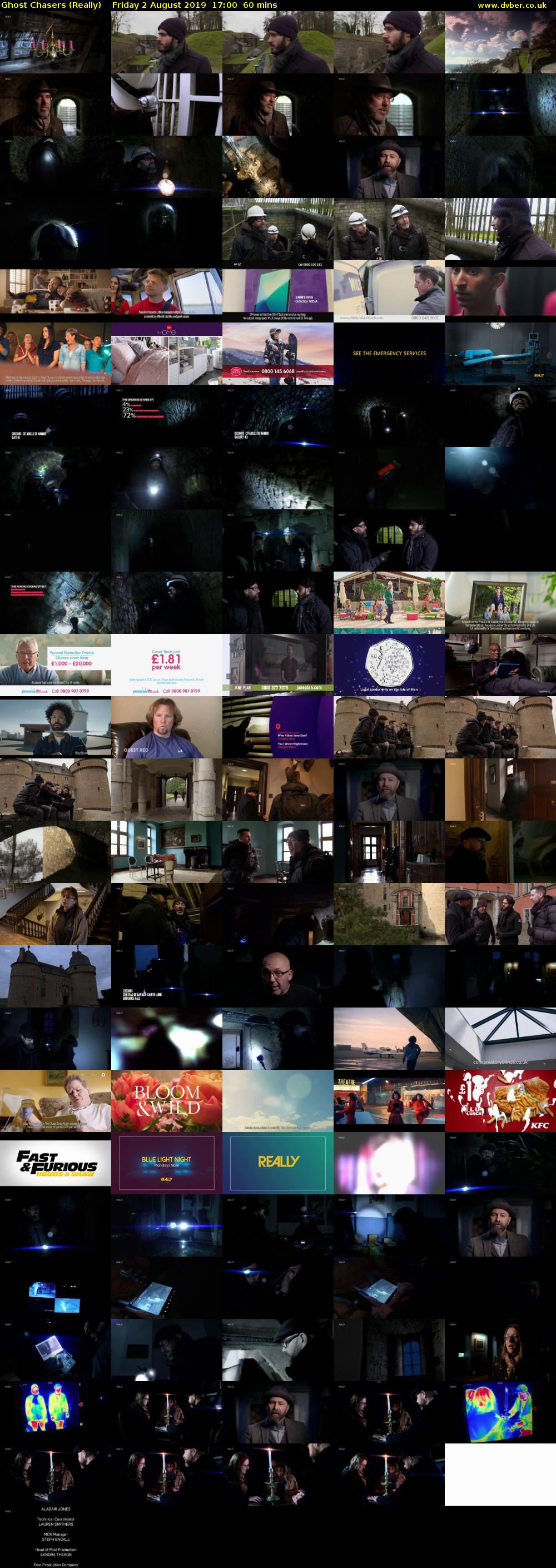 Ghost Chasers (Really) Friday 2 August 2019 17:00 - 18:00