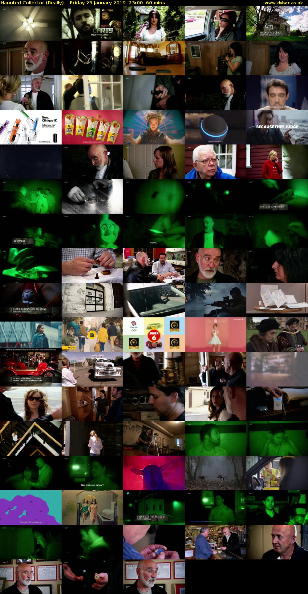 Haunted Collector (Really) Friday 25 January 2019 23:00 - 00:00