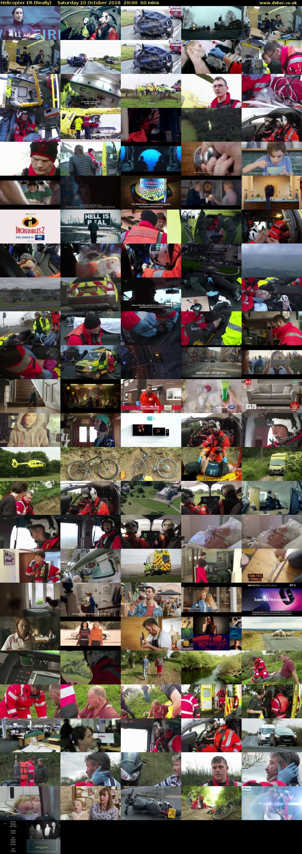 Helicopter ER (Really) Saturday 20 October 2018 20:00 - 21:00