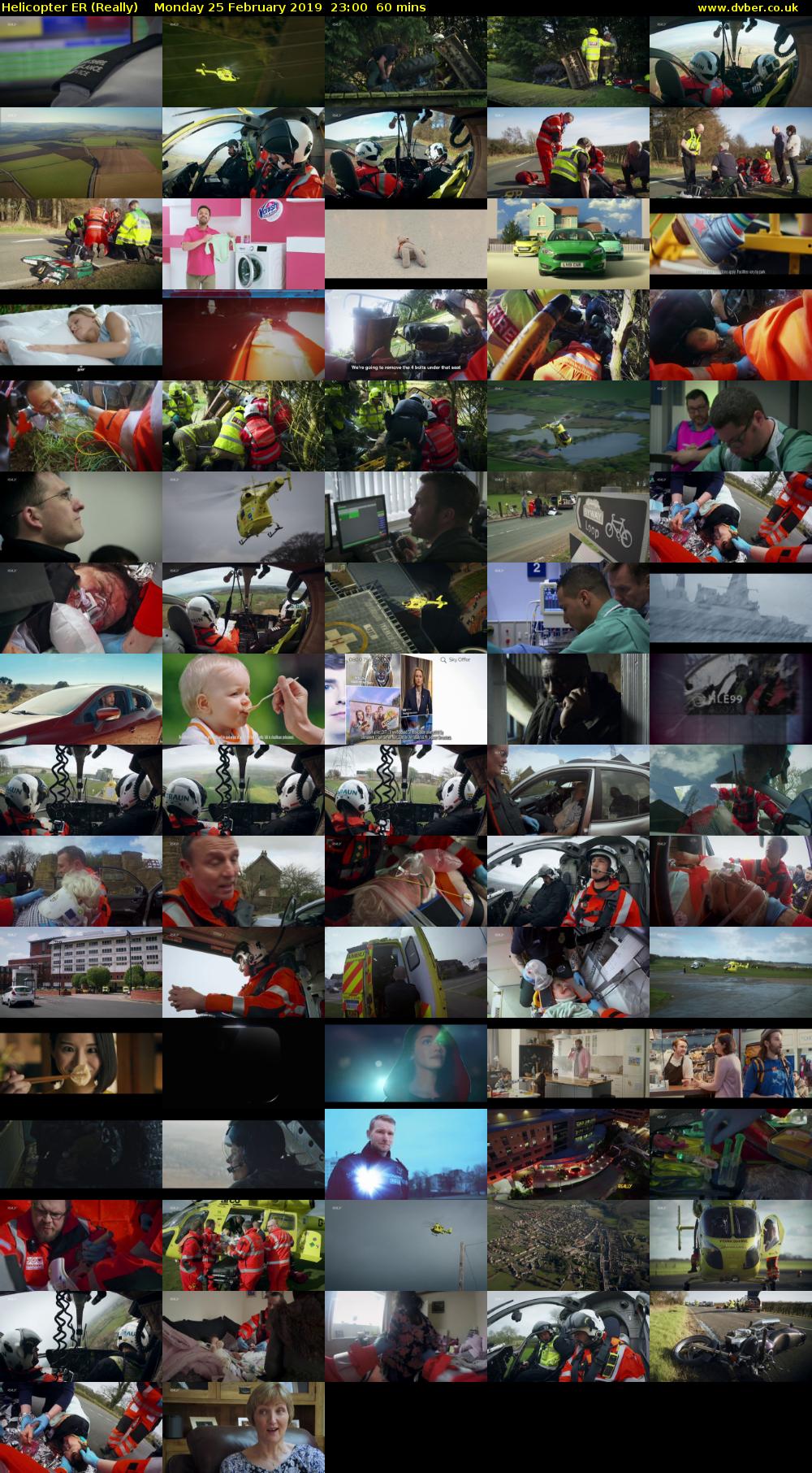Helicopter ER (Really) Monday 25 February 2019 23:00 - 00:00