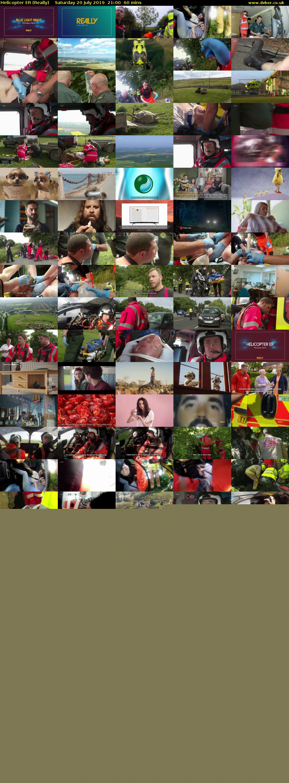 Helicopter ER (Really) Saturday 20 July 2019 21:00 - 22:00