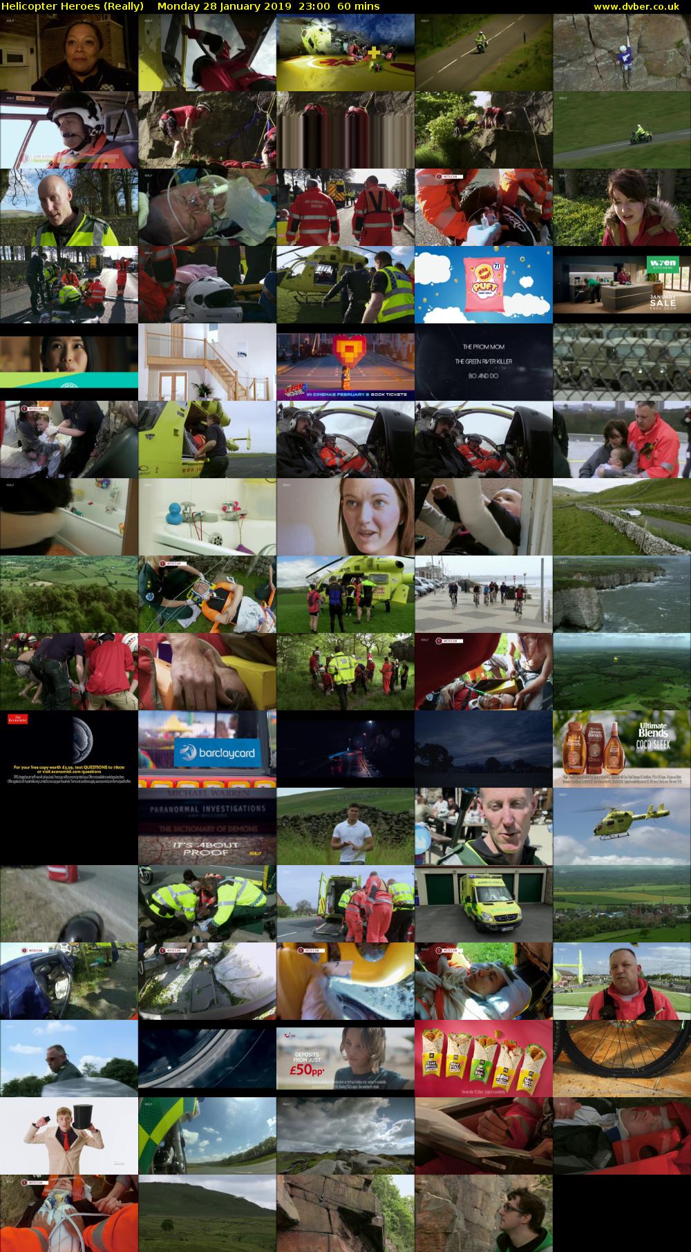 Helicopter Heroes (Really) Monday 28 January 2019 23:00 - 00:00