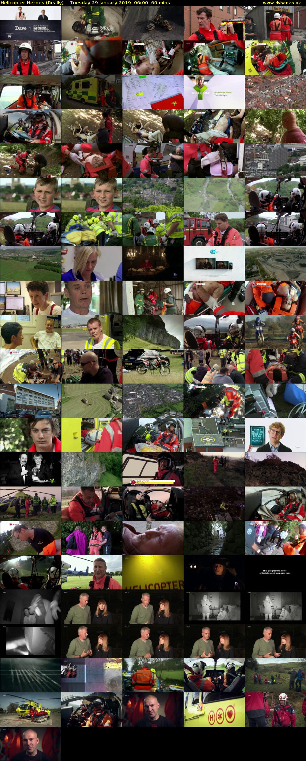 Helicopter Heroes (Really) Tuesday 29 January 2019 06:00 - 07:00