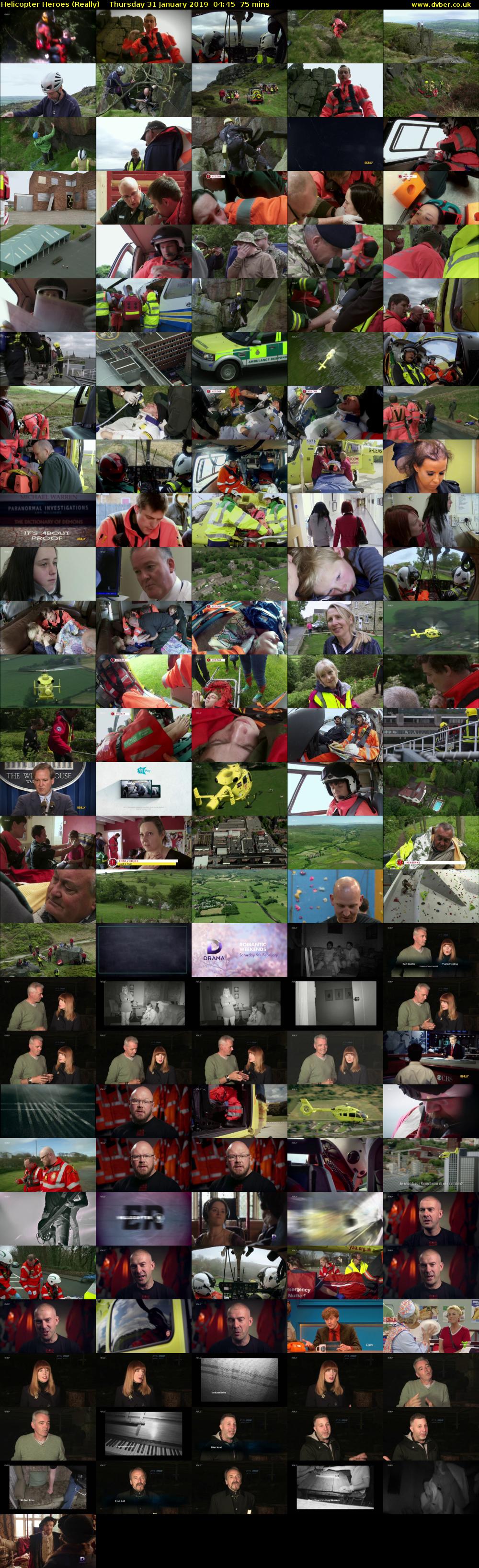 Helicopter Heroes (Really) Thursday 31 January 2019 04:45 - 06:00