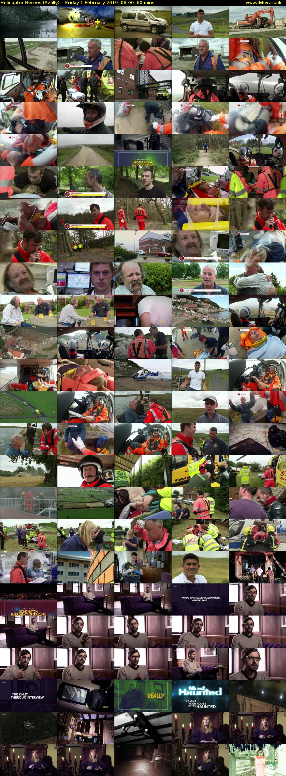 Helicopter Heroes (Really) Friday 1 February 2019 06:00 - 07:00