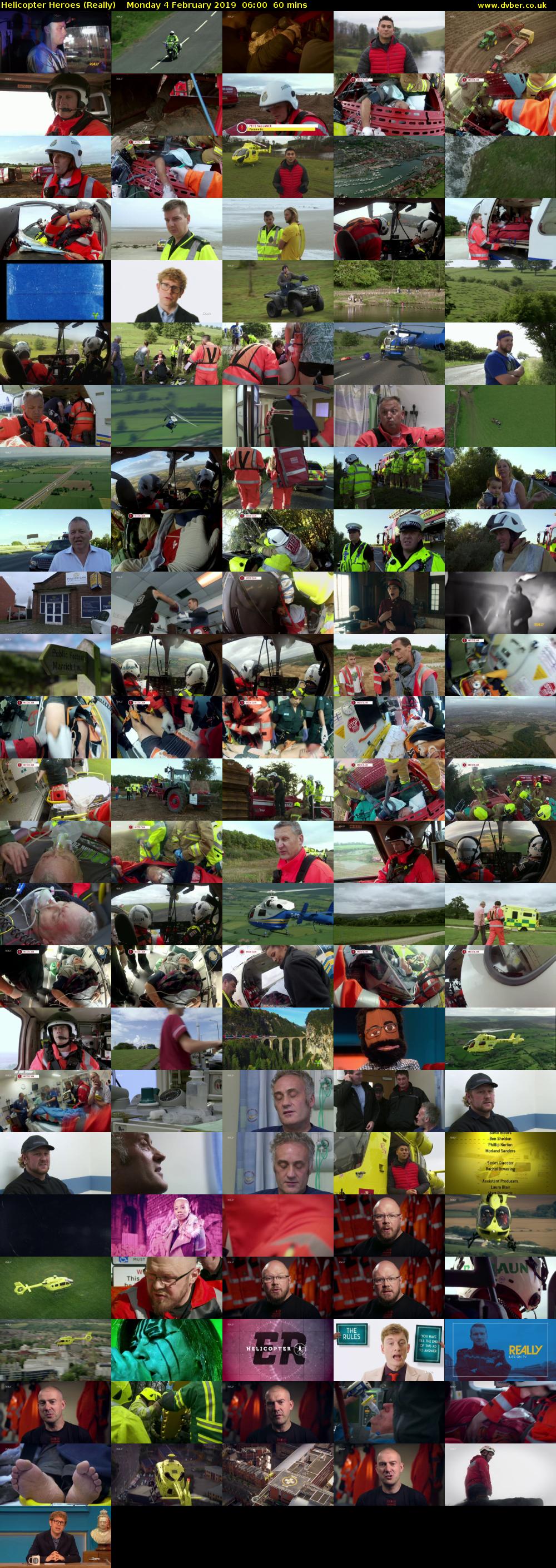 Helicopter Heroes (Really) Monday 4 February 2019 06:00 - 07:00