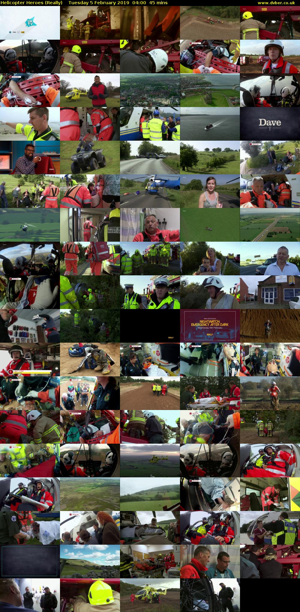 Helicopter Heroes (Really) Tuesday 5 February 2019 04:00 - 04:45