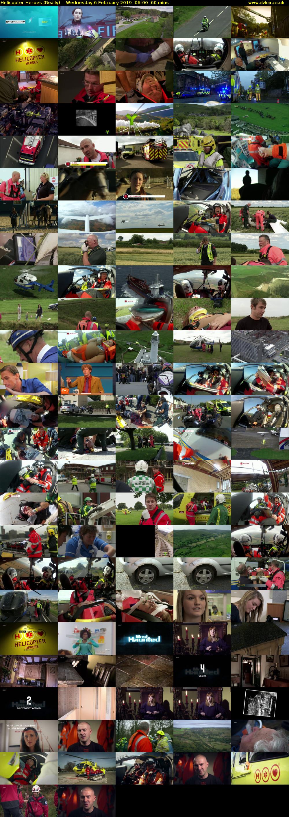 Helicopter Heroes (Really) Wednesday 6 February 2019 06:00 - 07:00