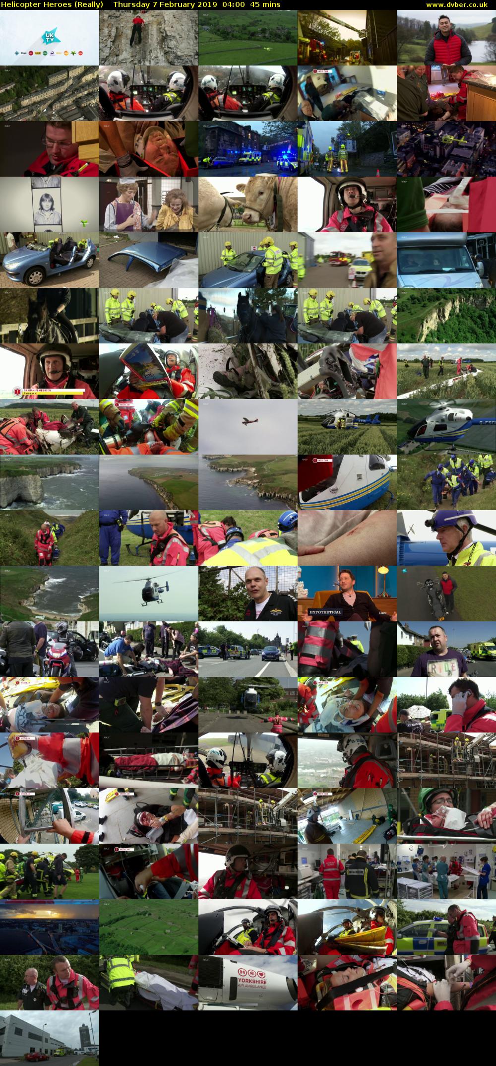 Helicopter Heroes (Really) Thursday 7 February 2019 04:00 - 04:45