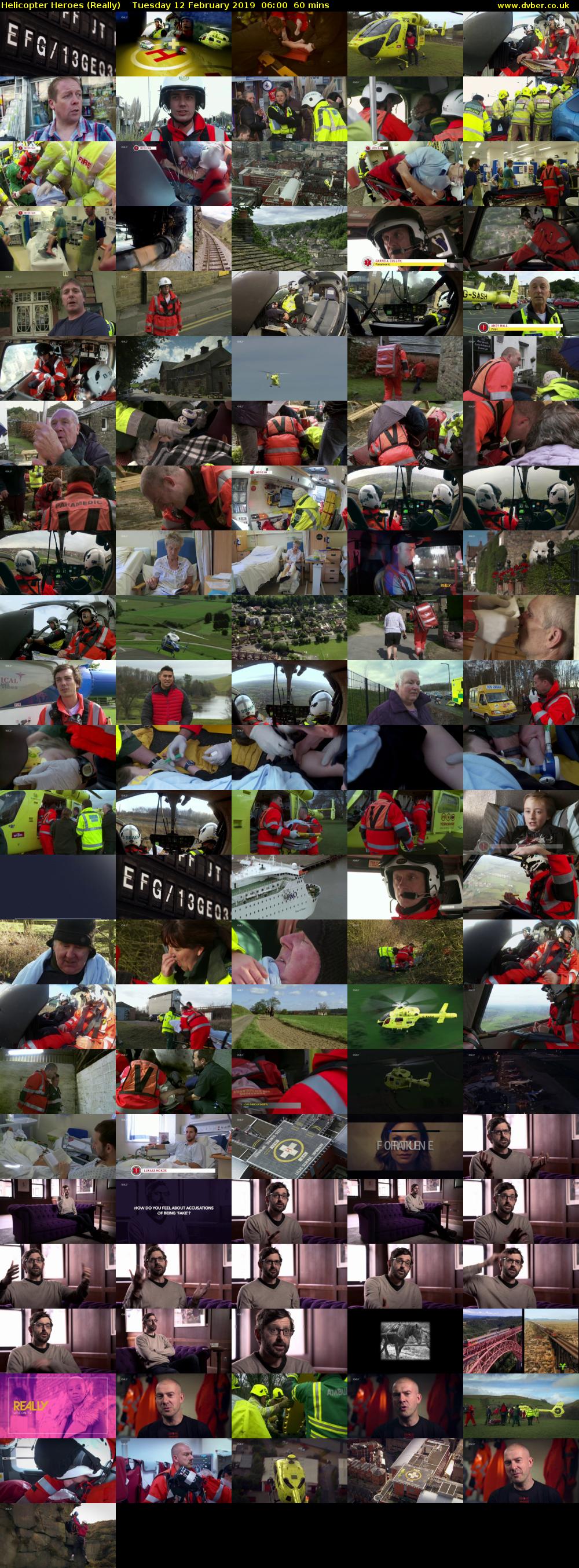 Helicopter Heroes (Really) Tuesday 12 February 2019 06:00 - 07:00