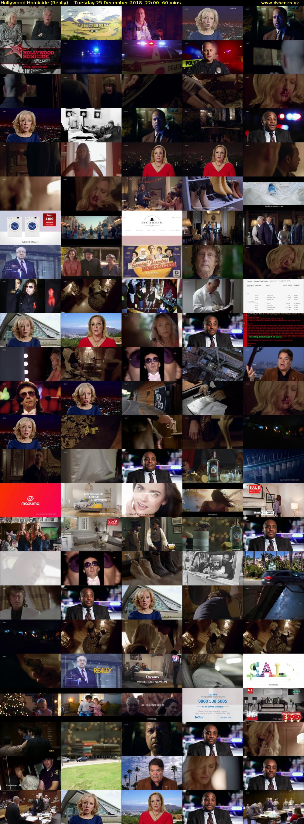 Hollywood Homicide (Really) Tuesday 25 December 2018 22:00 - 23:00