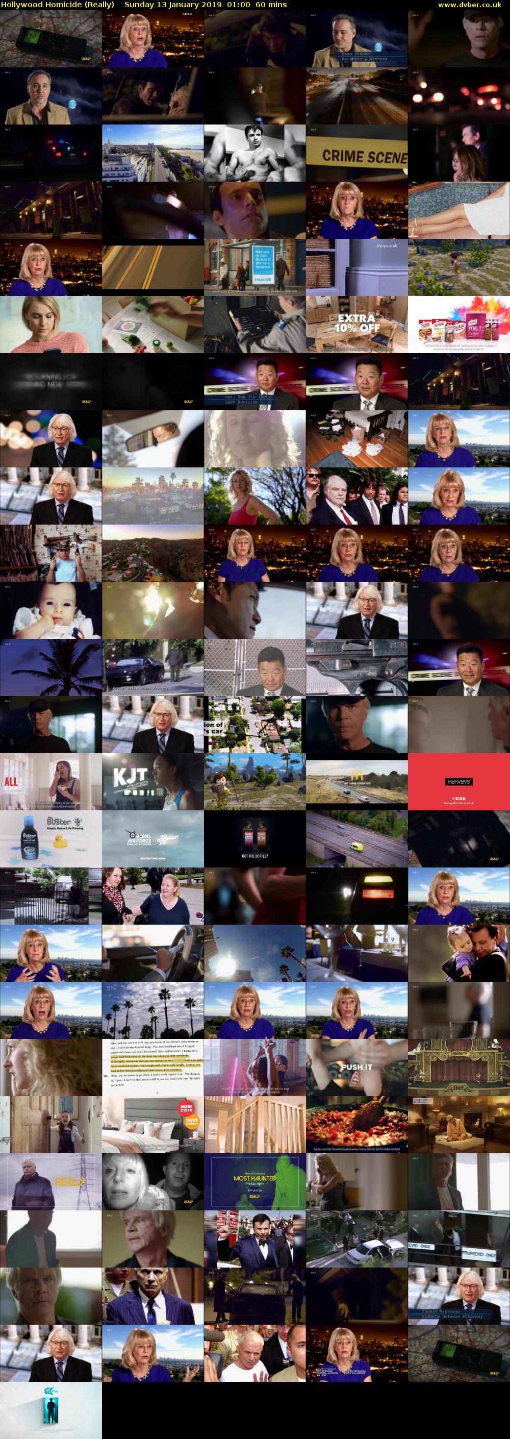 Hollywood Homicide (Really) Sunday 13 January 2019 01:00 - 02:00
