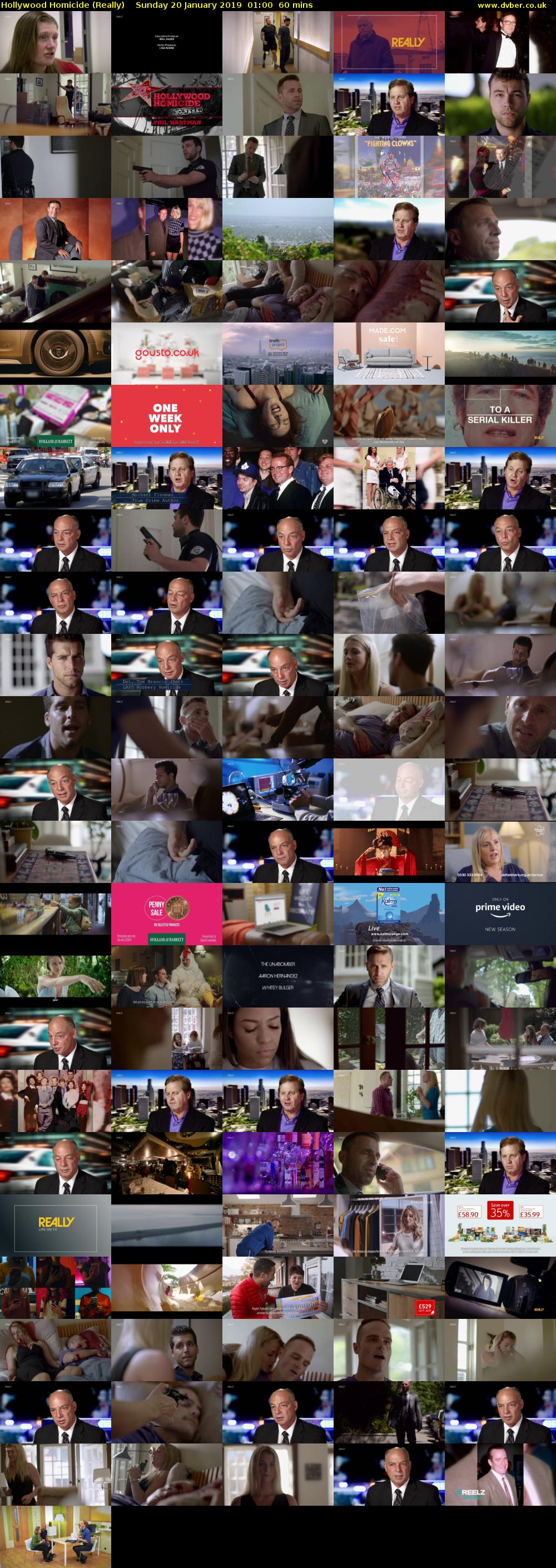 Hollywood Homicide (Really) Sunday 20 January 2019 01:00 - 02:00