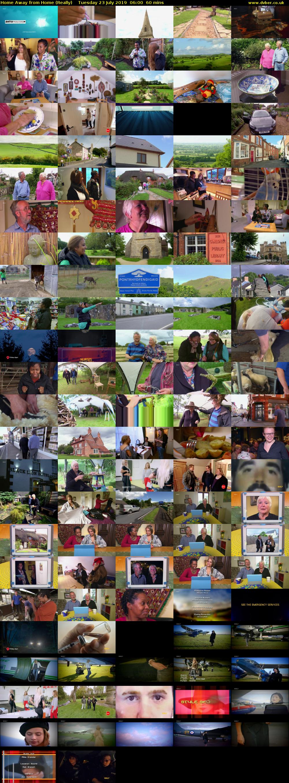 Home Away from Home (Really) Tuesday 23 July 2019 06:00 - 07:00