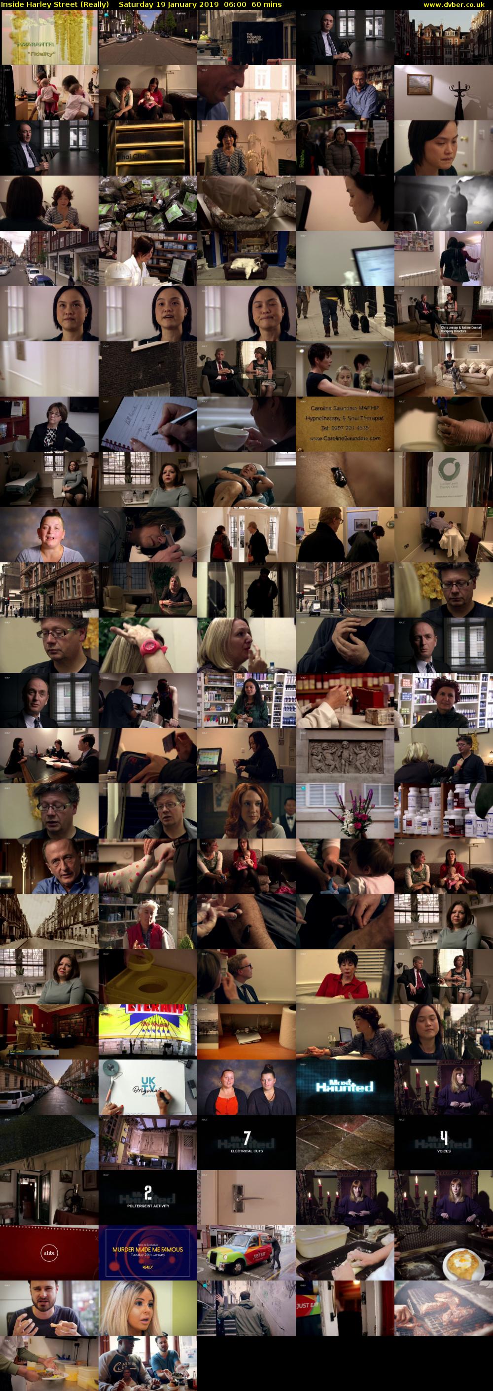 Inside Harley Street (Really) Saturday 19 January 2019 06:00 - 07:00