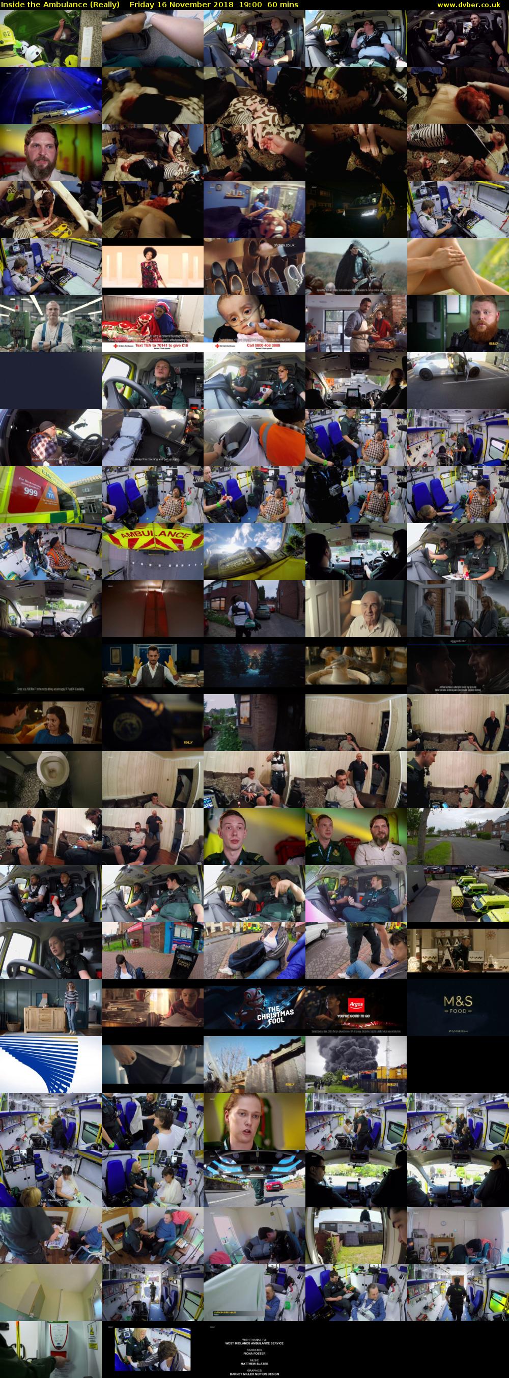 Inside the Ambulance (Really) Friday 16 November 2018 19:00 - 20:00