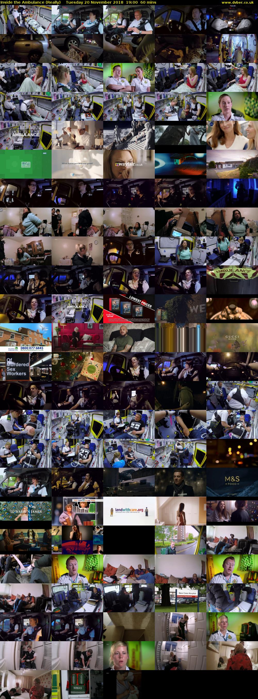 Inside the Ambulance (Really) Tuesday 20 November 2018 19:00 - 20:00