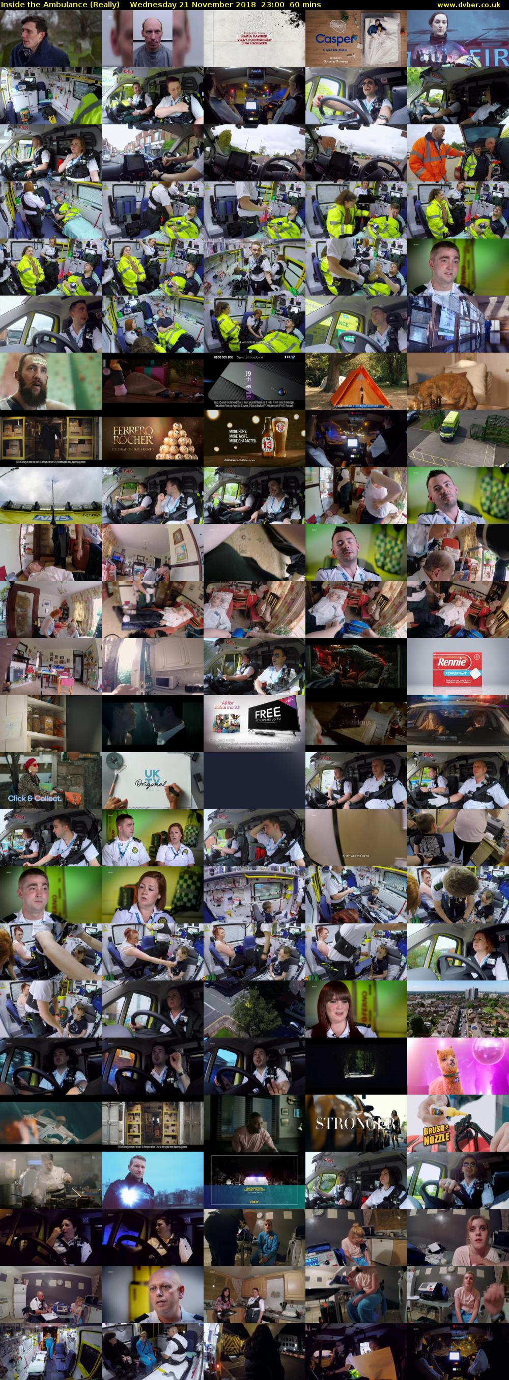 Inside the Ambulance (Really) Wednesday 21 November 2018 23:00 - 00:00