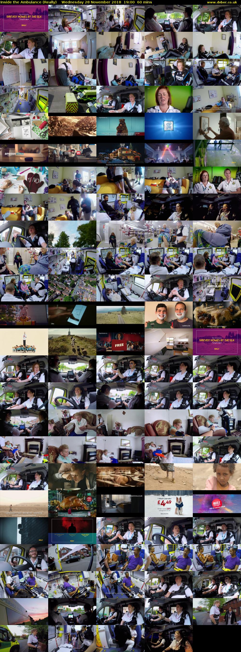 Inside the Ambulance (Really) Wednesday 28 November 2018 19:00 - 20:00