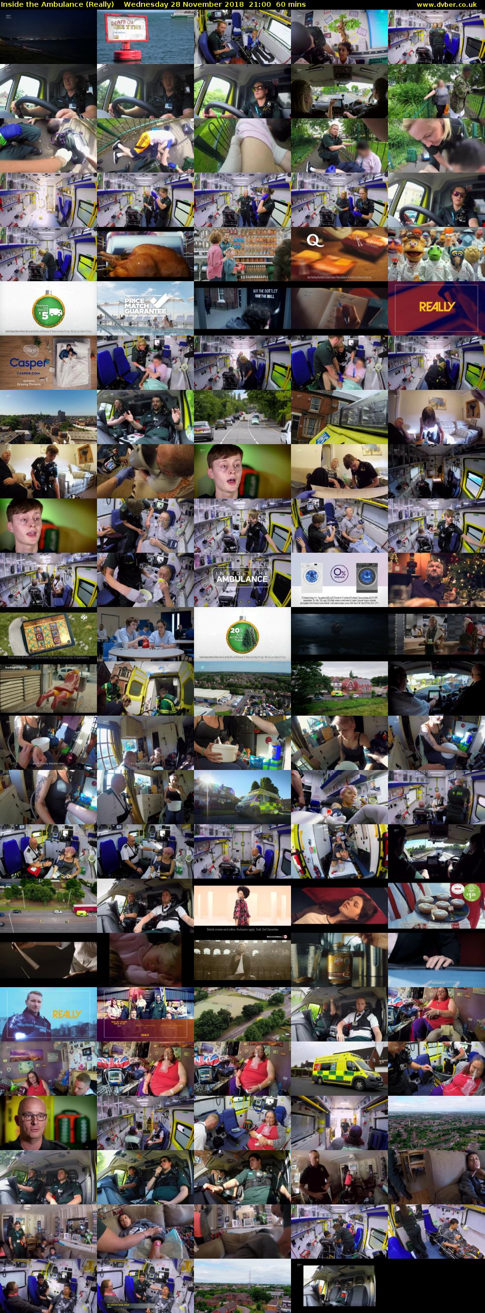 Inside the Ambulance (Really) Wednesday 28 November 2018 21:00 - 22:00